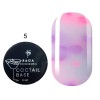 База камуфлирующая Saga Professional Coctail Base 05 молочный с хлопьями-конфетти, 13 мл